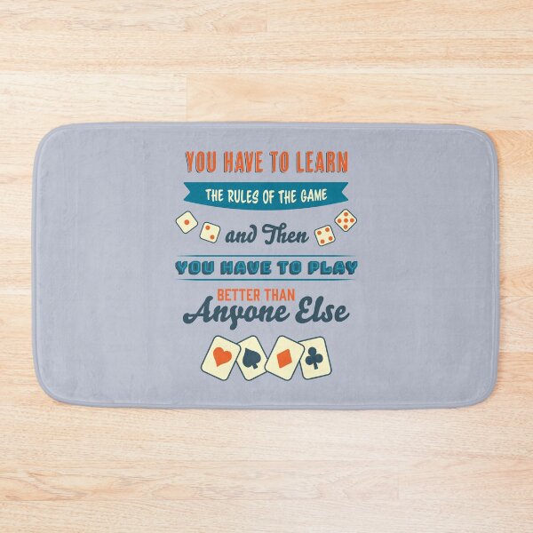 Item preview, Rules of the Game (Vivid Color) designed and sold by Twang-Co.