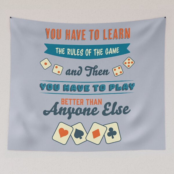 Item preview, Rules of the Game (Vivid Color) designed and sold by Twang-Co.