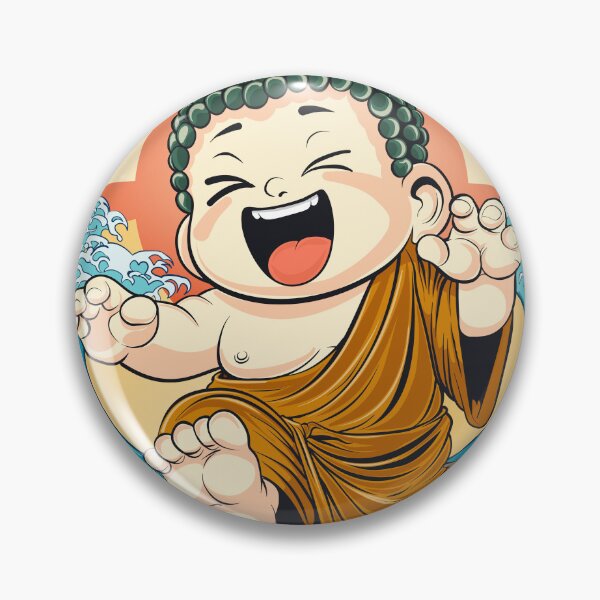 Item preview, Cute Anime Buddha Buddhism designed and sold by RenegadeRags.