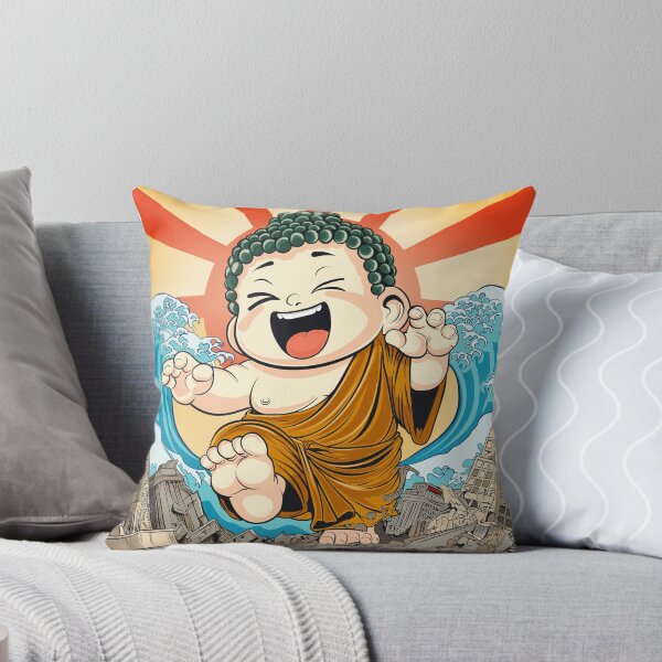 Item preview, Cute Anime Buddha Buddhism designed and sold by RenegadeRags.