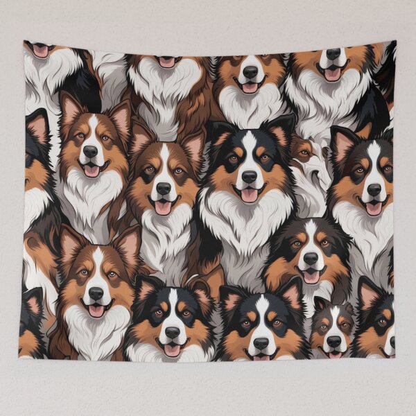 Item preview, Australian Shepherds designed and sold by Wags & Tails.