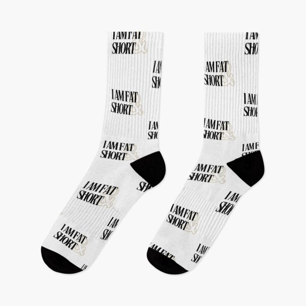 Item preview,  I am fat & short black fonts ,braf design  designed and sold by Brafdesign.