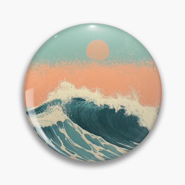 Item preview, Tropical Wave at Sunrise in a Storm designed and sold by MaryFiore.