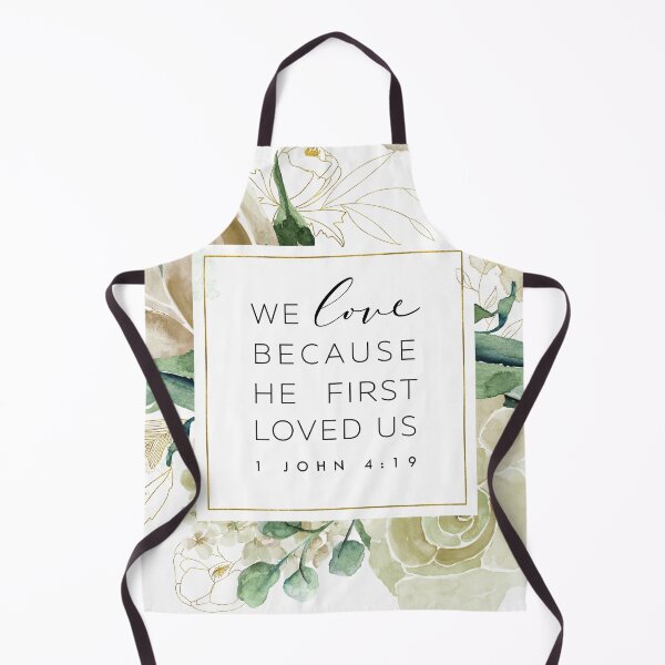 Item preview, He first loved us designed and sold by KAMdesignhaus.