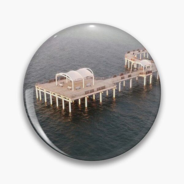 Item preview, Birds eye view of Whyalla Jetty South Australia designed and sold by So Much 2 See.
