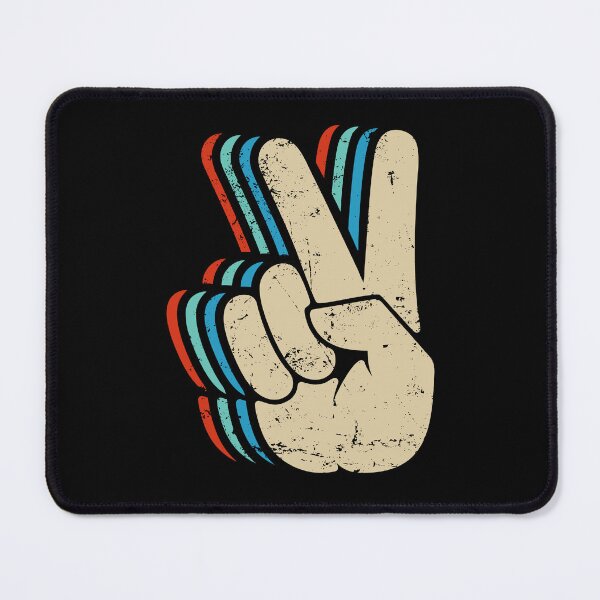 Item preview, Retro Peace Sign - V Fingers Vintage designed and sold by viunziameriza.