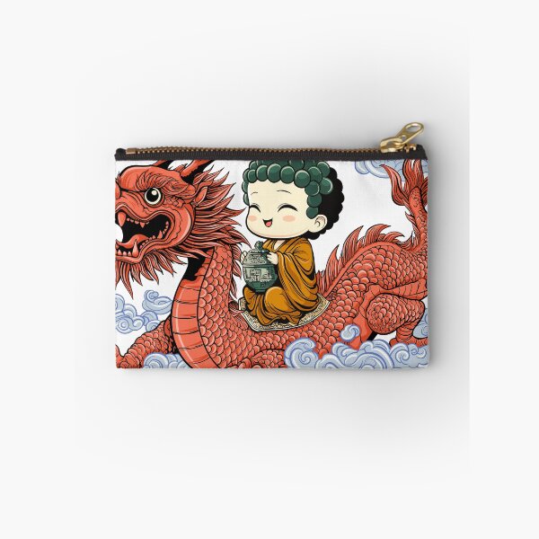 Item preview, Cute Anime Buddha Riding a Dragon designed and sold by RenegadeRags.