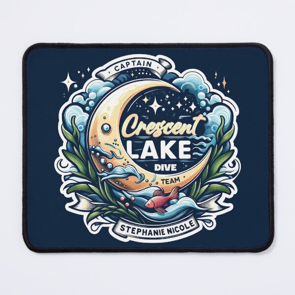 Item preview, Crescent Lake Dive Team designed and sold by Nerd Out!.