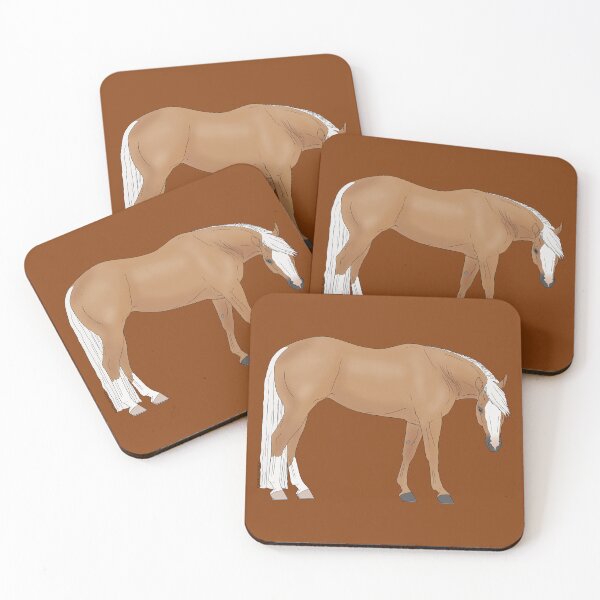 Item preview, Palomino American Quarter Horse designed and sold by DappledMoon.