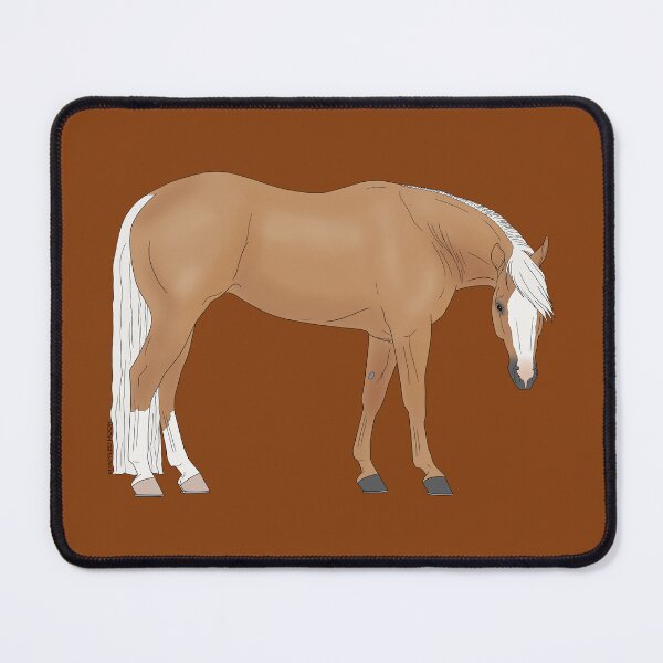 Item preview, Palomino American Quarter Horse designed and sold by DappledMoon.