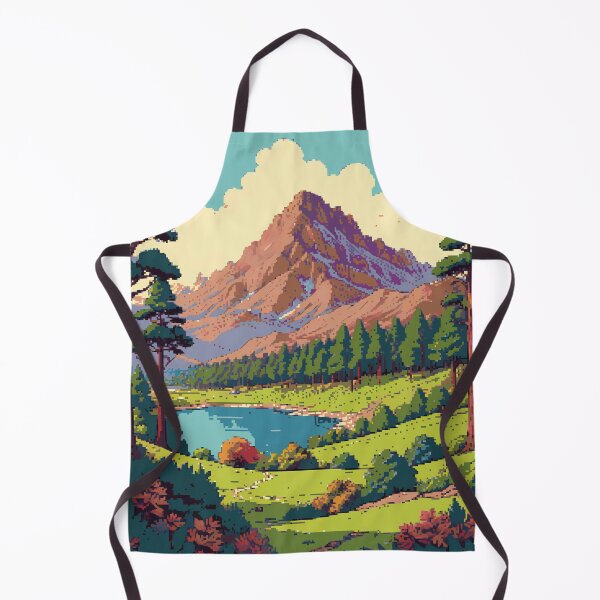Item preview, Pixel Heights of Meharry's Peak designed and sold by NaturePixel.