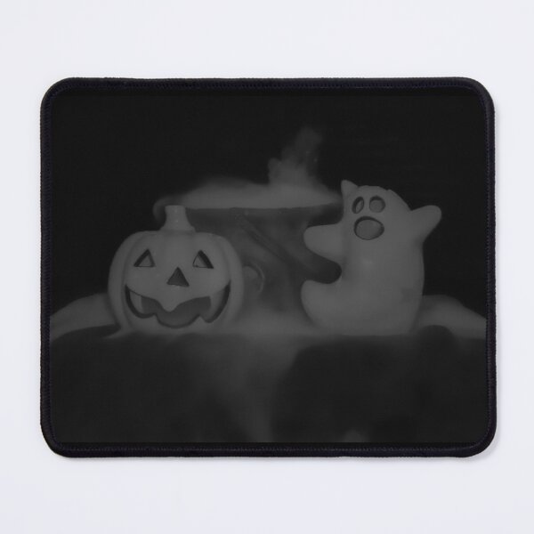 Item preview, A Halloween scene (black and white). designed and sold by FallenTrickster.