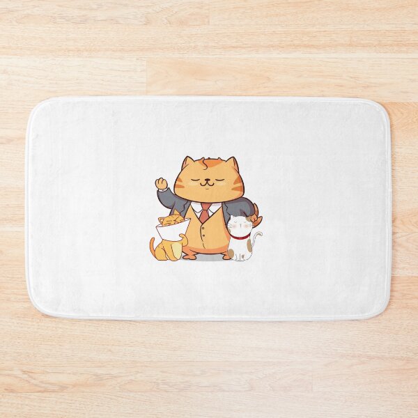 Item preview, Cute kittens wearing bows designed and sold by Taida-gaka.