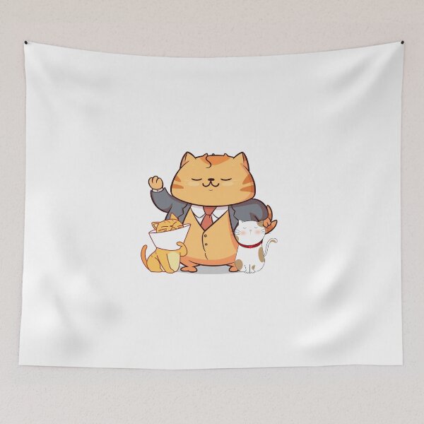 Item preview, Cute kittens wearing bows designed and sold by Taida-gaka.