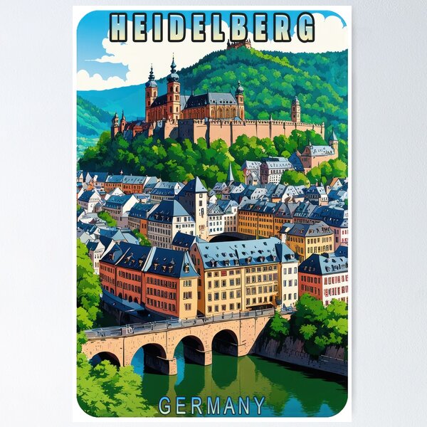 Item preview, Heidelberg - Germany designed and sold by WhereTheFunIs.