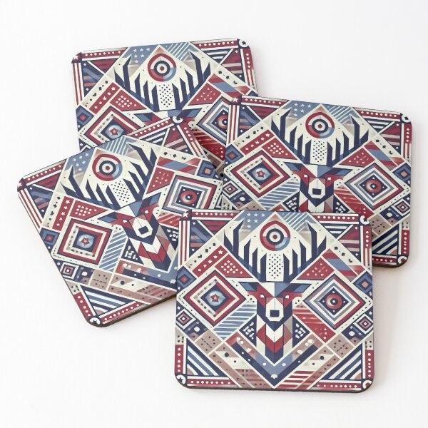 Item preview, Tribal Elk Animal Design designed and sold by TribalioDesigns.