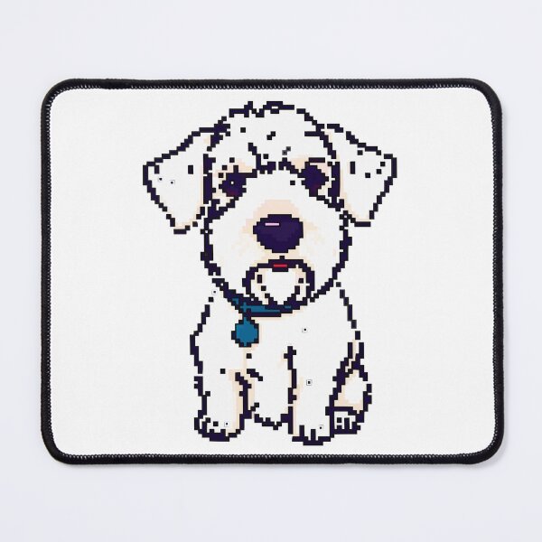 Item preview, Pixel Wool and Sheepdog Grace designed and sold by NaturePixel.