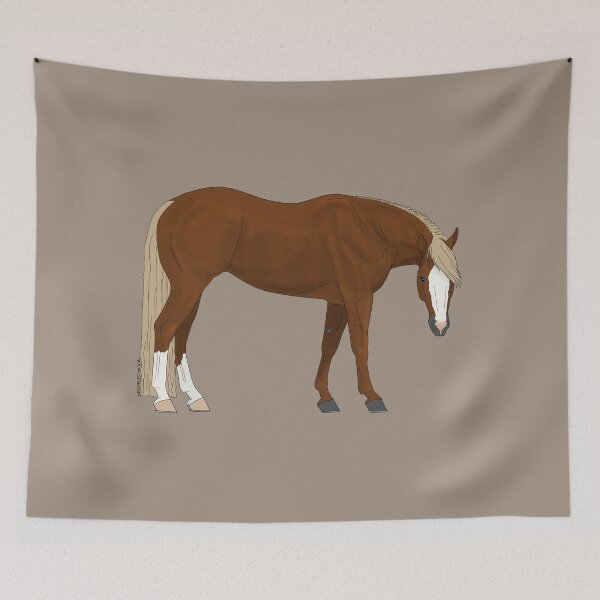 Item preview, Sorrel American Quarter Horse designed and sold by DappledMoon.