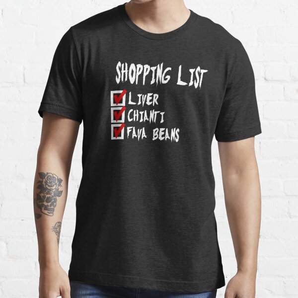 Silence Of The Lambs Shopping List Essential T-Shirt