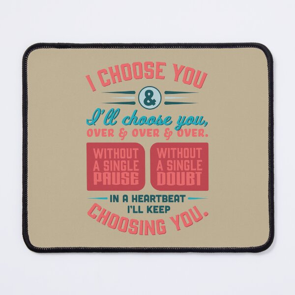 Item preview, I Choose You (Vivid Colors) designed and sold by Twang-Co.