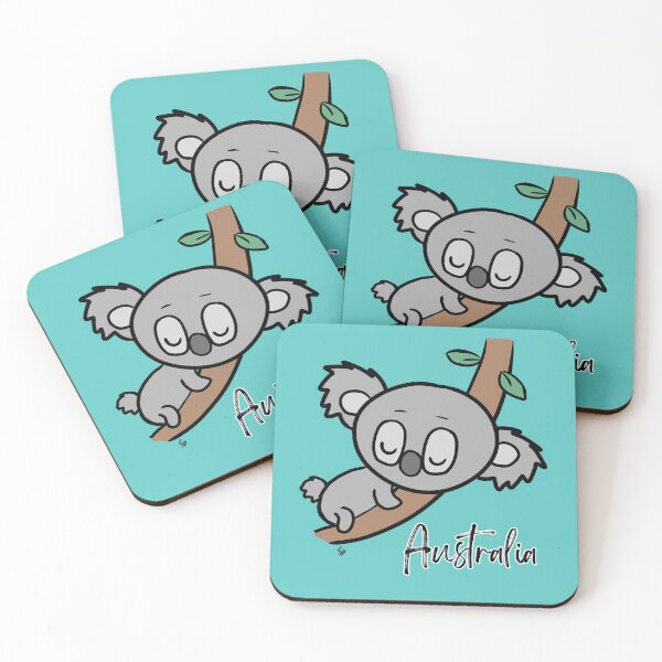 Item preview, Aussie Animals Cartoon Koala designed and sold by Wendy Bird.