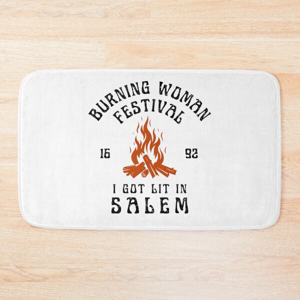 Item preview, Burning Woman Festival Salem 1692 (black and orange) designed and sold by deathxdesign.