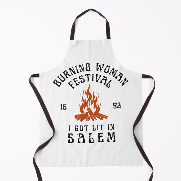 Item preview, Burning Woman Festival Salem 1692 (black and orange) designed and sold by deathxdesign.