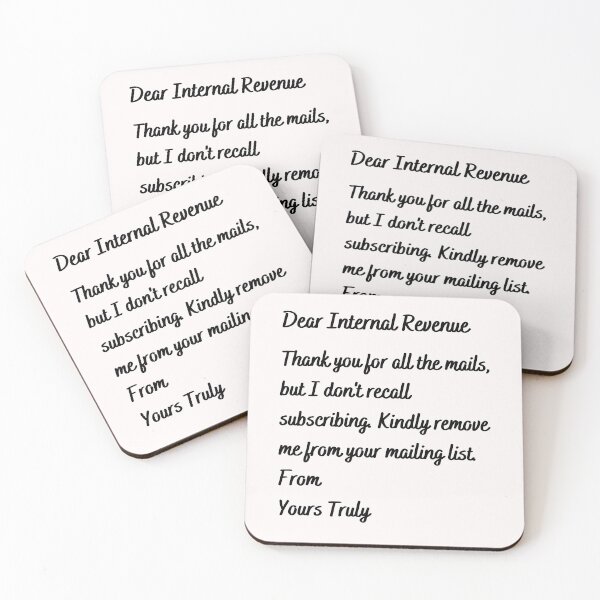 Item preview, Dear Internal Revenue  designed and sold by TeeZoneZtore.