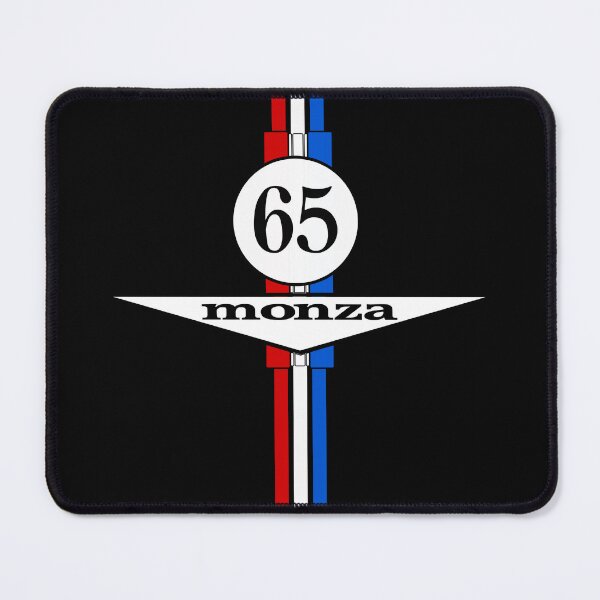Item preview, 1965 Corvair Monza Year of make emblem red white blue racing livery designed and sold by FlatSixGraphics.