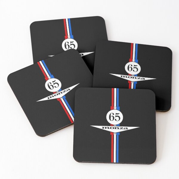 Item preview, 1965 Corvair Monza Year of make emblem red white blue racing livery designed and sold by FlatSixGraphics.