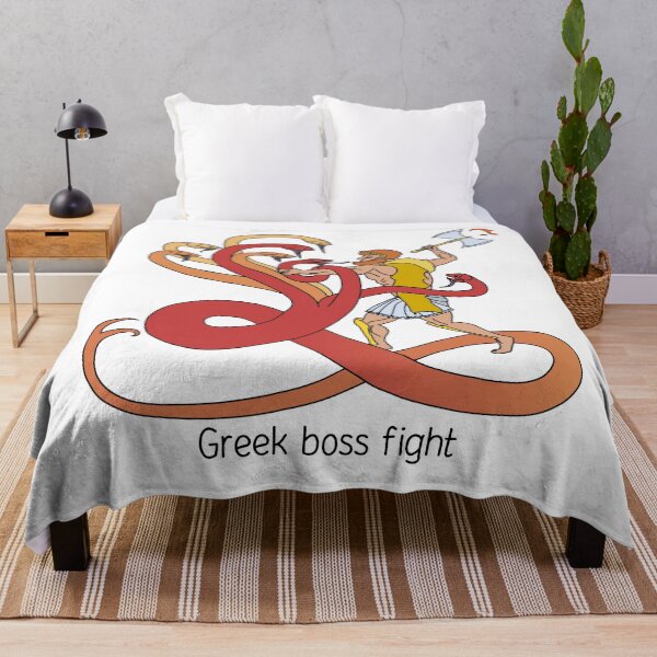 Item preview, Greek Boss Fight: Hercules vs the Hydra designed and sold by BrushAndPen.
