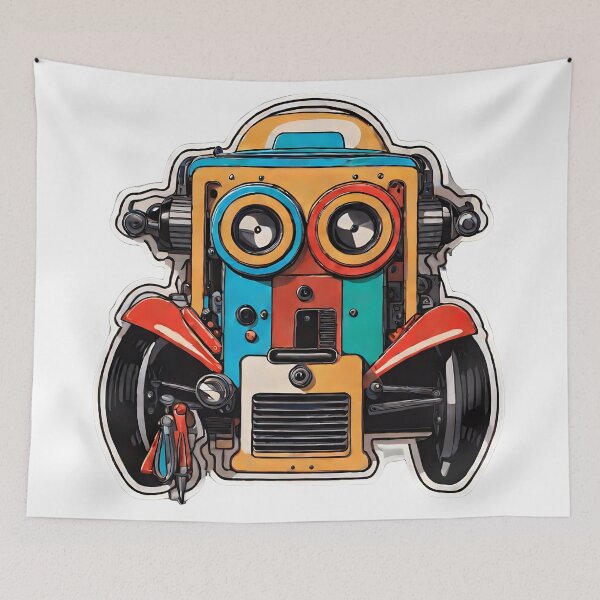 Item preview, Cube robot mini designed and sold by Echolands.