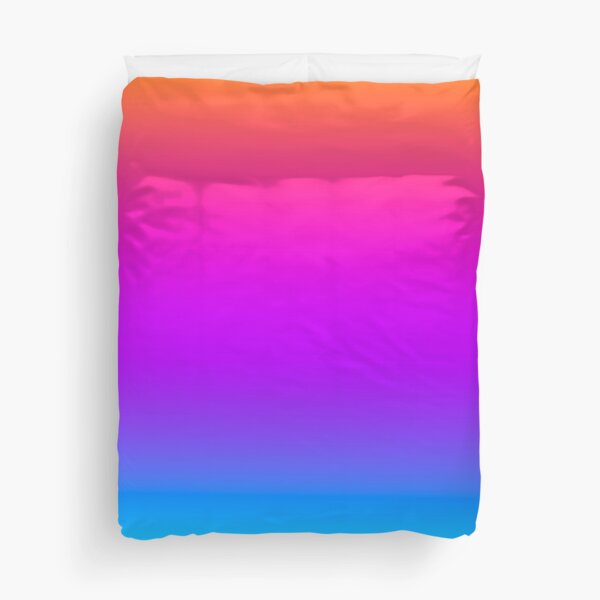 Item preview, Blue Purple Orange Aqua Ombre designed and sold by UViolet.