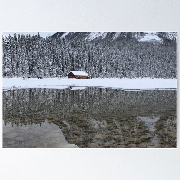 Item preview, Snowy Lake Cabin designed and sold by danasdiary.