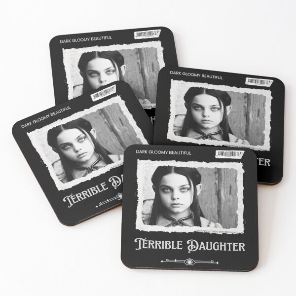 Item preview, "Gothic Dark Beauty - Terrible Daughter Aesthetic" designed and sold by ruthoarabia.