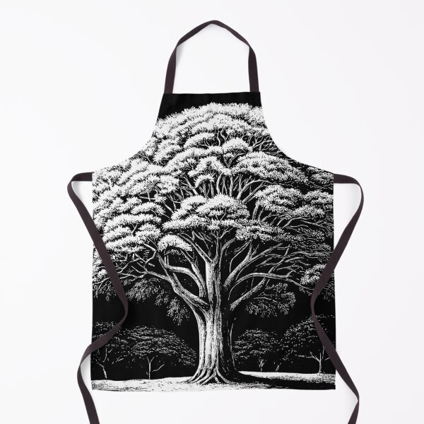 Artikelvorschau, Majestätischer monochromer Baum entworfen und verkauft von The Printery.