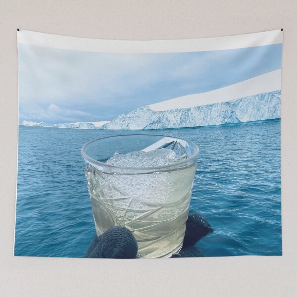 Item preview, Cheers! Drifting Iceberg In The Blue Arctic Ocean designed and sold by GraTEEtude.