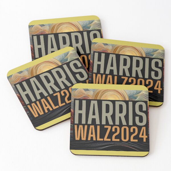 Item preview, Harris Walz 2024: Artistic Political Statement designed and sold by Fantasy Masterpiece.