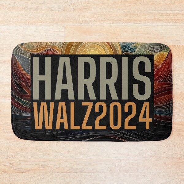 Item preview, Harris Walz 2024: Artistic Political Statement designed and sold by Fantasy Masterpiece.