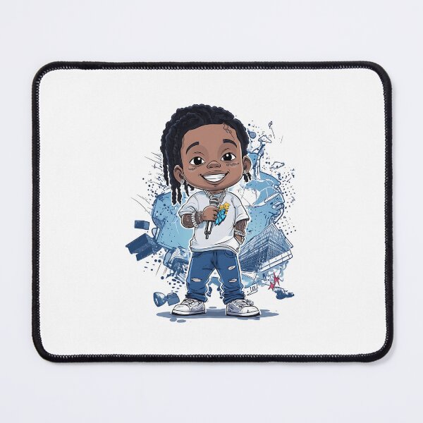 Item preview, Lil Durk as cartoon designed and sold by Ragil-Studio.