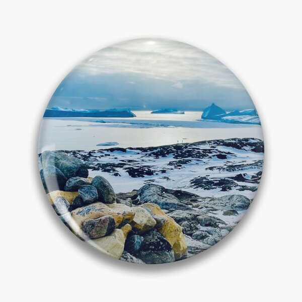 Item preview, The Yellow Hiking Trail In Ilulissat Greenland designed and sold by GraTEEtude.