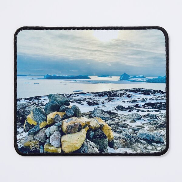 Item preview, The Yellow Hiking Trail In Ilulissat Greenland designed and sold by GraTEEtude.