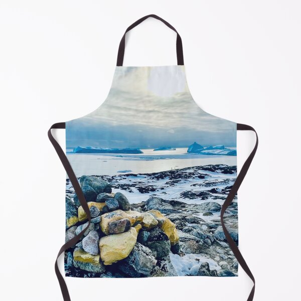 Item preview, The Yellow Hiking Trail In Ilulissat Greenland designed and sold by GraTEEtude.