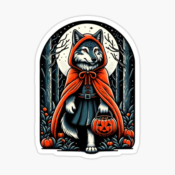 Artikel-Vorschau von Rotkäppchen und Wolf, designt und verkauft von Catherine Harrison.