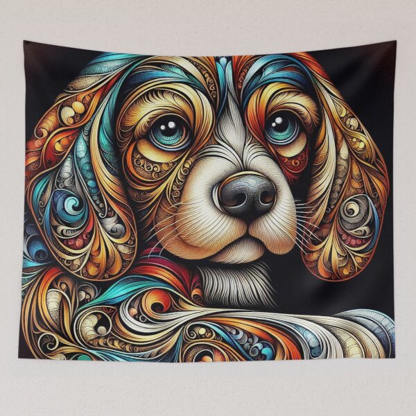 Item preview, Beagle Dog Soulful Eyes designed and sold by Wags & Tails.