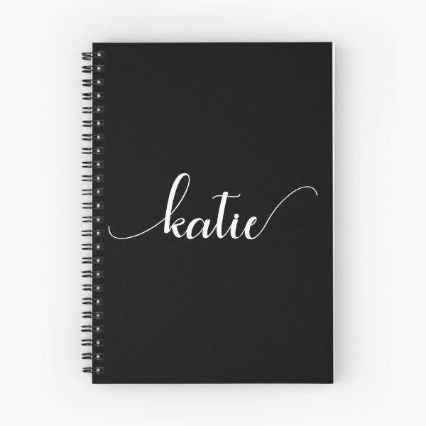 Item preview, Katie - Custom name on delicate black cursive font designed and sold by To the Lua.