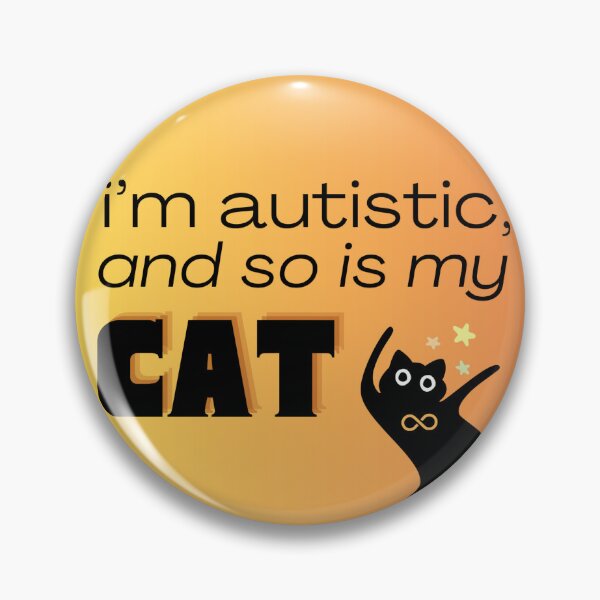 Artikelvorschau, ich bin autistisch und meine Katze auch - eigentlich autistischer Humor entworfen und verkauft von snailz.