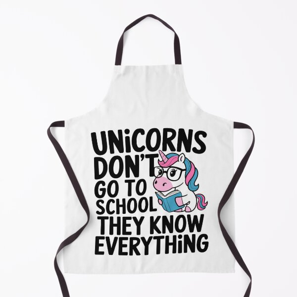 Item preview, Unicorns Don't Go To School.... - Funny Unicorn Lover designed and sold by SloganArtist.