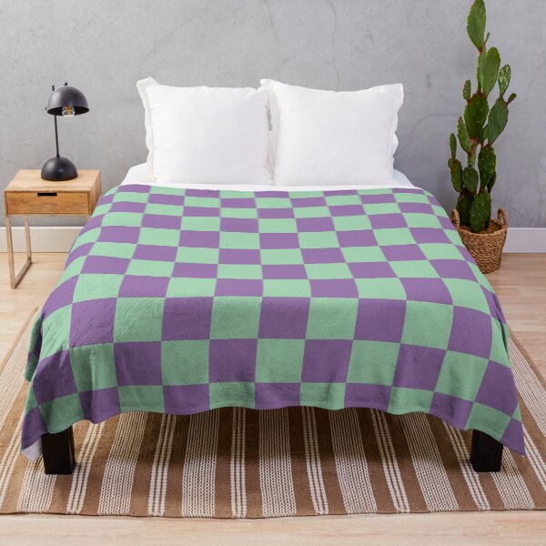 Item preview, Checkered Lavender Mint Pattern designed and sold by DkImaginations.