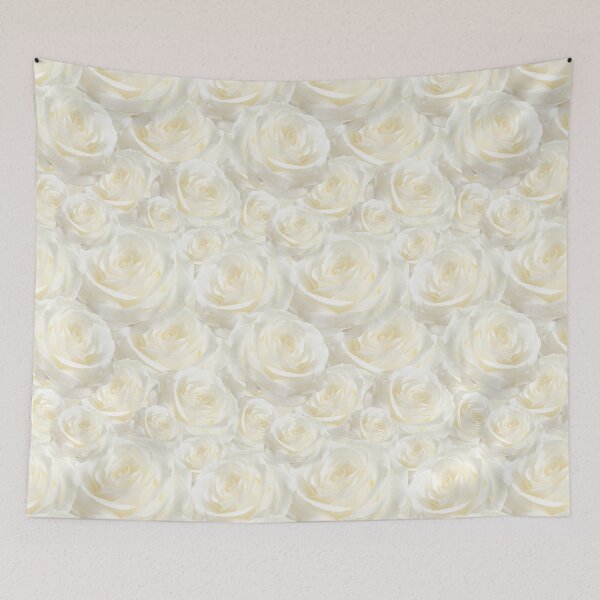 Item preview, Romantic Ivory White Roses  designed and sold by newburyboutique.